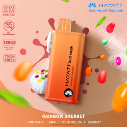 Hayati Duo Mesh desechable 20XX177 - Hayati Flavour Vapes sorbete arcoiris