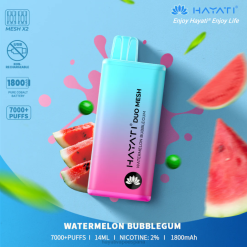 Hayati Duo Mesh desechable 20XX185 - Hayati Vape Review chicle de sandía