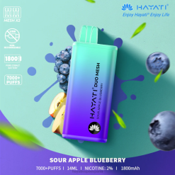 Hayati Duo Mesh desechable 20XX188 - Hayati Flavours España arándano manzana agria