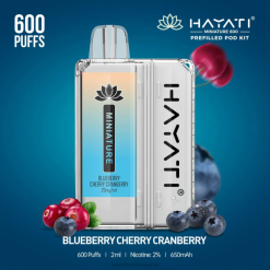 Hayati Miniature kits de 600 cápsulas 20XX31 - Hayati Vape España arándano cereza arándano
