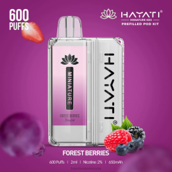 Hayati Miniature kits de 600 cápsulas 20XX34 - Hayati Vape Near Me bayas del bosque