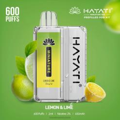 Hayati Miniature kits de 600 cápsulas 20XX39 - Hayati España Lima Limon