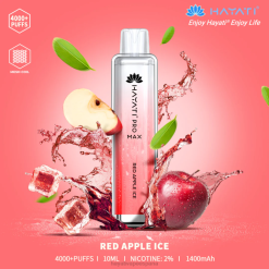 Hayati Pro Max desechable 20XX116 - Hayati Flavour List hielo de manzana roja