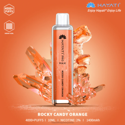Hayati Pro Max desechable 20XX118 - Hayati Flavours España naranja caramelo rocoso