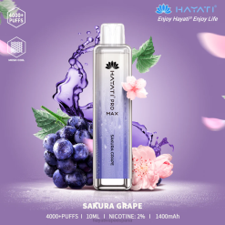 Hayati Pro Max desechable 20XX119 - Hayati España uva sakura