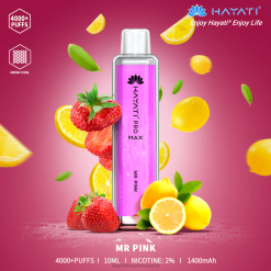 Hayati Pro Max desechable 20XX135 - Hayati Vape Review señor rosa