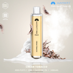 Hayati Pro Max desechable 20XX136 - Hayati Flavour List tabaco crema