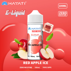 Hayati Pro Max sales de nic 20XX257 - Hayati Flavour Vapes hielo de manzana roja