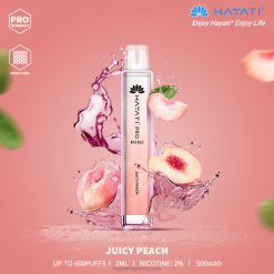 Hayati Pro Mini desechable 20XX12 - Hayati Vape Flavours Durazno jugoso