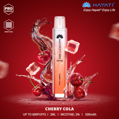 Hayati Pro Mini desechable 20XX7 - Hayati Flavour Vapes cola de cereza