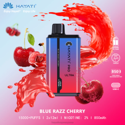 Hayati Pro Ultra desechables 15000 inhalaciones 20XX193 - Hayati Vape Liquid cereza azul