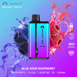Hayati Pro Ultra desechables 15000 inhalaciones 20XX195 - Hayati Vape Review frambuesa agria azul