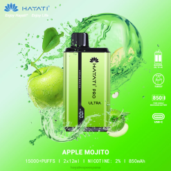 Hayati Pro Ultra desechables 15000 inhalaciones 20XX200 - Hayati Madrid mojito de manzana