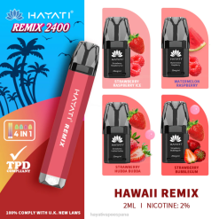 Hayati Remix sistema de cápsulas precargadas 2400 inhalaciones 20XX54 - Hayati Vape Near Me remezcla de hawai
