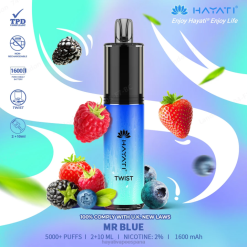 Hayati Twist desechable 20XX77 - Hayati Flavour Vapes señor azul