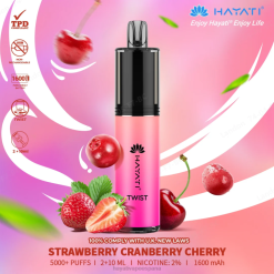 Hayati Twist desechable 20XX81 - Hayati Vape España fresa arándano cereza