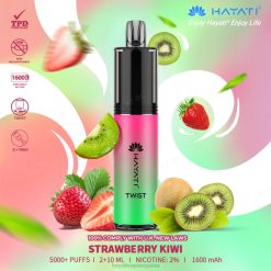 Hayati Twist desechable 20XX83 - Hayati Vape Liquid kiwi fresa