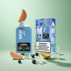 Razz Bar 40000 Caladas Duradero Melocotón Helado_Arándano Helado con Pantalla de Potencia