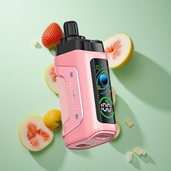 Razz Bar 45000 Caladas Fresa Helada con Bobina Mesh de 1.0 Ohm